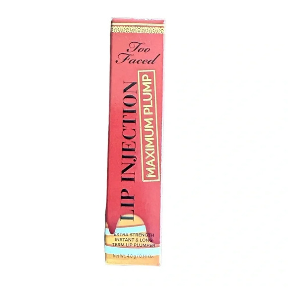 Too Faced Lip Injection Maximum Plump Lip Gloss Maple Syrup Pancakes Color - Picture 2 of 5
